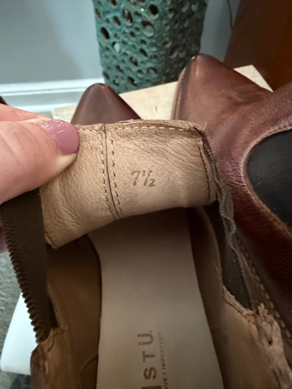 Bed | Stu •7.5• Rove Tan Dip Dye Booties - Picture 5 of 7